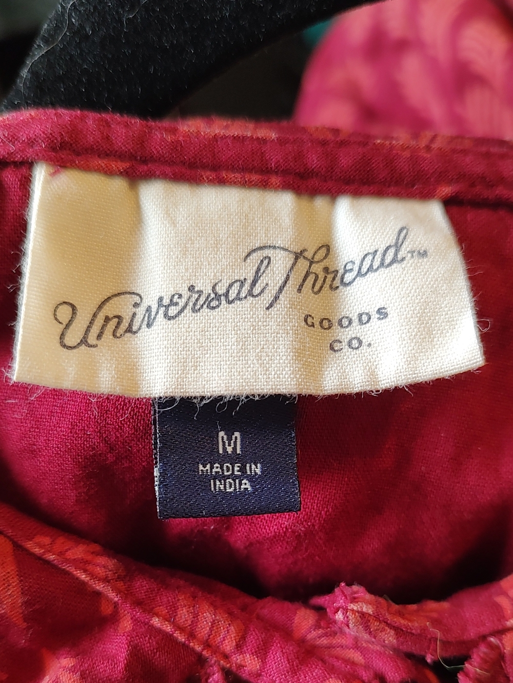 Universal Thread Ruffle Collar Button-Down Blouse - Picture 4 of 5